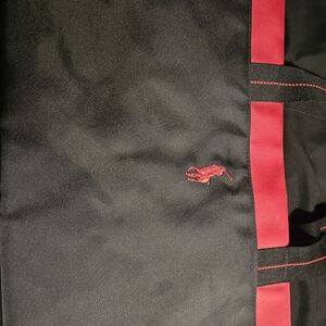 Polo by Ralph Lauren Black and Red Duffel Bag